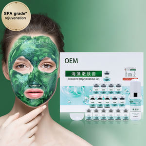 Güzellik salonu yeşil yosun <span class=keywords><strong>Bio</strong></span> soyma akne kaldırma Vegan Spongilla spineedle yüz kullanımı ile Microneedle Serum tozu - Product Image 1