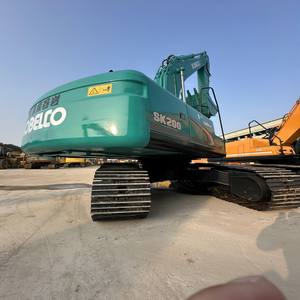 รถขุดโคเบลโก้ SK200 ขนาด 20 ตัน มือสอง เครื่องยนต์ฮีโน่ สำหรับงานเหมืองและก่อสร้าง ทนทาน พร้อมมอเตอร์ เกียร์บ็อกซ์ ปั๊มเกียร์ แบริ่ง และชิ้นส่วนประกอบต่างๆ - Product Image 3