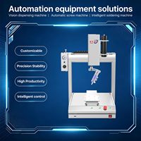 Machine de distribution rotative à tête unique stable, distributeur de colle de bureau à commande intelligente
