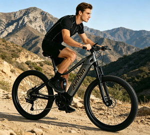 Vélo <span class=keywords><strong>électrique</strong></span> 350W 48V 27,5 pouces, cadre en alliage d'aluminium, moteur sans balais, 6 vitesses, freins à disque, batterie 450Wh, longue autonomie, <span class=keywords><strong>VTT</strong></span> <span class=keywords><strong>électrique</strong></span> - Product Image 5
