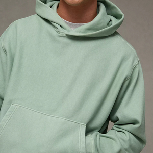 Sudadera con capucha y bolsillo canguro con estampado playero informal de diseño personalizado, sudaderas y sudaderas con capucha de lana de alta calidad para hombre - Product Image 4