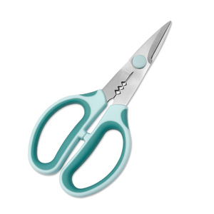 <b>Kitchen</b> <b>Scissors</b> Stainless Steel Nordic Green Straight Head Multi Functional For Home Use - Product Image 3