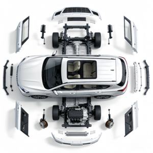 Repuestos Originales para Automóviles al por Mayor, Accesorios Interiores y Exteriores para Jetour T2 X70 X70plus X90 X90plus Dasheng Traveler - Product Image 6