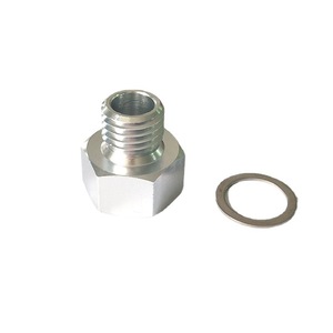 Adaptador de presión de aceite roscado M12x1.5 a 1/8Npt, reductor de rosca interna y externa de metal para piezas de motor automotriz - Product Image 4