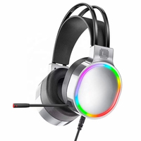 Casque et écouteurs de jeu Esports à réduction de bruit 7.1 stéréo 3,5 mm avec câble de 1200 30 mm certifié CE/FCC en matériau ABS PP