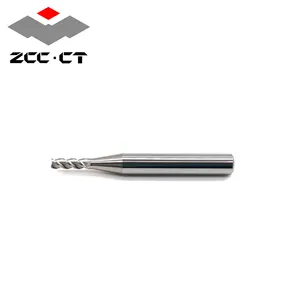 Zccct 3-Fluit Afgeplat Hardmetalen Frezen Voor Bewerking Van Al-legering AL-3E