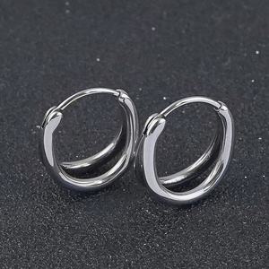 Pendientes Minimalistas Geométricos de Acero Inoxidable para Mujeres y Niñas, Estilo Vintage, de Fabricantes de Joyería - Product Image 2