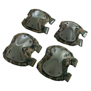 Ensemble de protections ajustables pour genoux et coudes en coque rigide avec rembourrage en éponge pour le cyclisme, le patinage, l'escalade et les sports de plein air - Product Image 6
