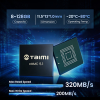 Nuevas llegadas de la marca Taimi, memoria eMMC IC de 8GB~128GB BGA153 para PC/teléfono móvil/televisor/reloj inteligente integrado