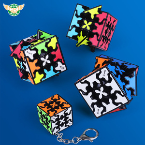 Jouet intelligent en plastique 6.0 <span class=keywords><strong>Gear</strong></span> 3*3*3 <span class=keywords><strong>Cube</strong></span> magique en ABS Mini <span class=keywords><strong>cube</strong></span> magique pour les 14 ans et plus - Product Image 3