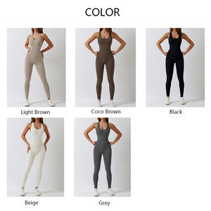 Combinaisons, Combishort et Body Grande Taille, Logo personnalisé, combinaison de haute qualité extensible et lisse pour la danse et l'entraînement physique pour femmes - Product Image 3