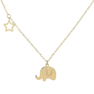 ONEFINITY Collar De Elefante Para Mujer, Plata De Ley 925