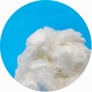1.4D 38mm White Raw Bamboo Fibres For Spunlace Nonwoven Fabric