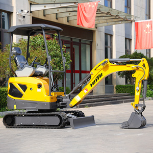 Мини-экскаватор LEITE <span class=keywords><strong>1.8</strong></span> тонны с двигателем Kubota, кабиной, стандартом EPA Euro 5, БЕСПЛАТНАЯ доставка, 2-тонный гусеничный экскаватор, CE, для дома и фермы, на продажу, с возможностью индивидуальной настройки - Product Image 2