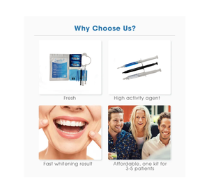 Profesional en la oficina dientes blanco Kit 35% HP 16% Gel De Blanchiment Dentaire abolladuras fuerte Dental blanqueamiento Kit para Spa - Product Image 3