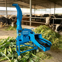 Broyeur agricole haute productivité / Hacheuse de fourrage / Concasseur de paille avec engrenages et moteur, composants essentiels pour utilisation sur prise de force de tracteur