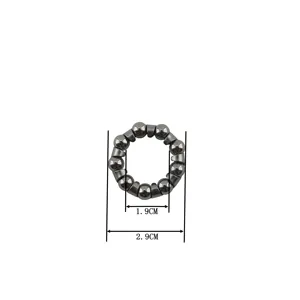 Hoge Kwaliteit Fietsonderdelen Carbon Stalen Kogelhouder 1/4 "* 9 Voor Middelste Naaf