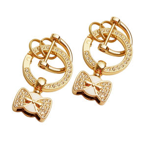 Venta al por mayor Metal flor cristal Rhinestone corazón llavero cuero borla corazón llavero parejas regalo llavero - Product Image 1