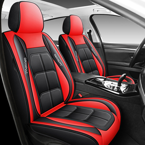 <b>Car</b> <b>Seat</b> Cover Full Set Luxury PU Leather 7 <b>Seats</b> with <b>Back</b> Support - Product Image 6
