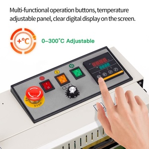 Máquina Selladora Horizontal Automática Eléctrica para Bolsas Grandes de Plástico, con Impresión de Fecha, Ancho de 400mm, Venta al por Mayor de Fábrica - Product Image 2