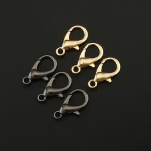 Zinklegering Metalen Draaibare Kreeft Sluitingen Clips Karabijnhaak Voor Tas Accessoires Huisdier Hond Kraag Circularbucklemetalring Kreeft Sluiting