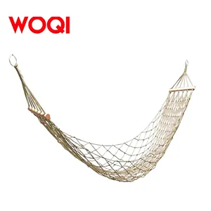 Woqi Hand Geweven Katoenen Touw Hangmat, Outdoor, Indoor, Terras, Binnenplaats Kinderhangmat