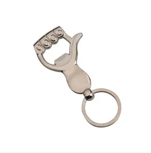 Chất Lượng Cao Kim Loại Palm Key Chain Chai Opener Phụ Kiện Tự Động Móc Chìa Khóa Có Thể Được Tùy Chỉnh LOGO Quà Tặng Giá Rẻ