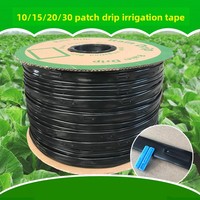 HDPE druppelirrigatieband 20mm patch type zwart voor landbouwgebruik fruitbomen & groenten