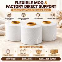 Fil bouclé doux et résistant Tuyi 9.5s Z Twist, 100% polyester, pour tricoter des pulls, des cardigans, des manteaux, des écharpes, des vêtements fantaisie
