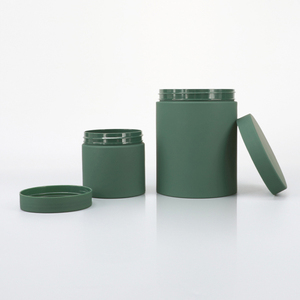 Envase de Plástico de Grado Farmacéutico con Acabado Mate Verde Personalizado, Botella de Plástico de Grado Alimenticio para Suplementos de Gomitas - Product Image 4