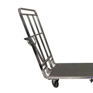 รถเข็นสัมภาระแบบล้อเงียบสำหรับสนามบินมีเบรกมือเพื่อความปลอดภัยรถเข็นสนามบิน - Product Image 2