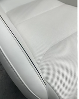 Pour Tesla Model 3/Y Performance Edition - Housse de siège sport en cuir, kit de ventilation et d'étanchéité amélioré