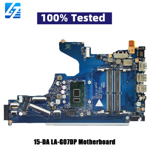 Placa base de ordenador portátil para <span class=keywords><strong>HP</strong></span> <span class=keywords><strong>Pavilion</strong></span> <span class=keywords><strong>15</strong></span>-DA 250 G7 con I3 <span class=keywords><strong>I5</strong></span> I7 7th 8th Gen CPU DDR4, 2 unidades, 2 unidades, 2 unidades, 2 unidades - Product Image 1