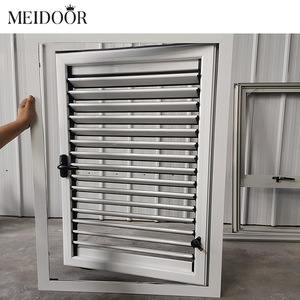 Termopanel 환기 하우스 루버 야외 창 셔터 알루미늄 루버 창 - Product Image 6
