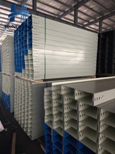 Système de gouttière pour câbles en acier inoxydable résistant à la corrosion pour la construction industrielle, pour une utilisation en extérieur et la pose de câbles - Product Image 5