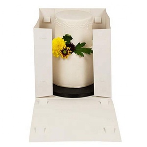 Cấp thực phẩm giấy trắng tông Bánh hộp với cửa sổ cơ sở cho đám cưới sinh nhật và bên bánh cưới hộp - Product Image 4