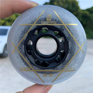 Roue de patin à roulettes en ligne de quatrième génération à neuf roues, frein en PU résistant à l'usure, frein fantaisie, frein spécial - Product Image 6