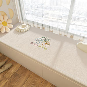 Alfombra para Ventana, Diseño Moderno, Grosor Medio, Antideslizante, Fibra de Poliéster, Uso Doméstico, Lavable a Máquina - Product Image 4