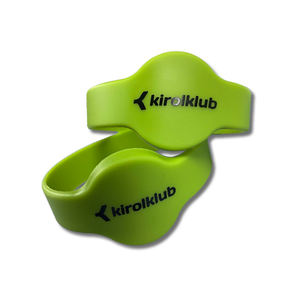 Logotipo personalizado 13,56 MHz RFID grabable impermeable silicona pasiva pulsera personalizada pulseras - Product Image 3