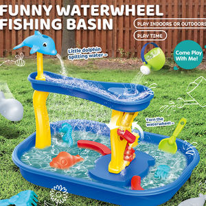 BGL 2-en-1 Water Play Center Moules Animaux <span class=keywords><strong>de</strong></span> la <span class=keywords><strong>mer</strong></span> <span class=keywords><strong>Jeux</strong></span> <span class=keywords><strong>de</strong></span> piscine et plage Table <span class=keywords><strong>de</strong></span> <span class=keywords><strong>sable</strong></span> Jouets pour enfants en plastique durable - Product Image 3