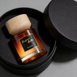 Botellas de Vidrio para Perfume con Pulverizador, Estilo Árabe, Diseño de Lujo, Coloridas, con Tapa de Zamak, Personalizables - Product Image 1