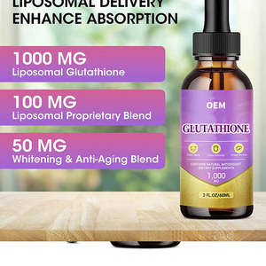 Good Products Gouttes liquides orales de glutathion éclaircissant la peau et anti-âge élimine les taches brunes pour les adultes - Product Image 5