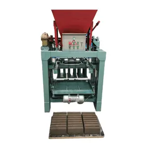 KM4-35B bricks blocks cement brick making machinery semi-automatic domestos block bricks manufacturing jobs to do at home