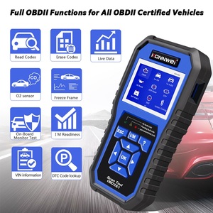 Herramienta de Diagnóstico Automotriz de Sistema Completo, Escáner de Problemas para Audi, VW, Skoda, KONNWEI KW450 <span class=keywords><strong>en</strong></span> Inglés o Alemán - Product Image 2