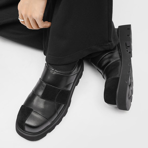 Mocassins à semelle épaisse sur mesure, brodés, pour chaussures à plateforme, chaussures décontractées Derby haut de gamme - Product Image 2