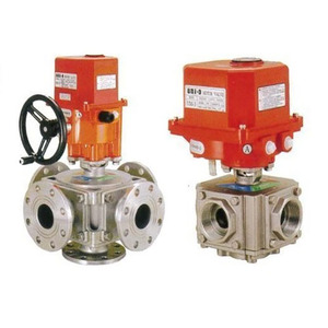 Vannes à boisseau sphérique OEM de haute qualité à 5 voies de régulation, température normale, DN80-DN1100, modèle UMW, garantie 1 an - Product Image 1