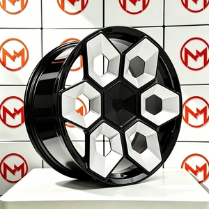 Jantes de voiture de tourisme personnalisées forgées Maxtera de style Cyberhex pour Tesla Cybertruck Model Y <span class=keywords><strong>X</strong></span> 3 S Plaid Hyundai Defender, jantes en alliage - Product Image 1