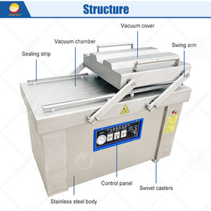 Orme เครื่อ<span class=keywords><strong>ง</strong></span>แพ็คสุญญากาศสอ<span class=keywords><strong>ง</strong></span>ชั้นแบบเดี่ยวอัตโนมัติสำหรับอุตสาหกรรมบรรจุเนื้อ<span class=keywords><strong>ปลา</strong></span> - Product Image 2