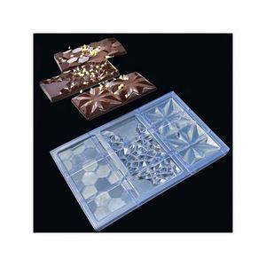16 Styles ODM Customization New Trendy 3 in 1 <b>Chocolate</b> <b>Mold</b> Polycarbonate <b>Chocolate</b> <b>Bar</b> Mousse <b>Mold</b> - Product Image 2