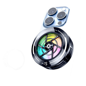 SL70 Mobile Phone Cooler Semiconductor Cooling Magnetic Clip RGB LED Digital Display AI Temperature Control Type C Interface - Product Image 1